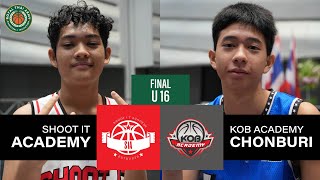 LIVE🔴 5v5 Royal Thai Army 2024 U16  3 Nov 2024  SIA vs KOB  FINAL  Day 5 [upl. by Ocinemod651]