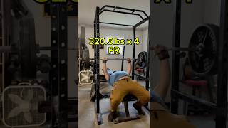 Road to 405 bench at 19 years old 💪 pt5 [upl. by Yrolg]