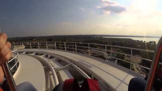 Oblivion Gardaland con GoPro hero 3 black FullHD [upl. by Carvey]