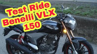 Test Ride Benelli VLX احسن موطور تبدا بيه [upl. by Nywloc]