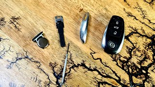 Vw touareg emergency key and battery replacement [upl. by Abrahan343]