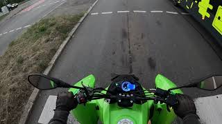 Kleine Rundfahrt  0 bis 100 KMH Test  Access Xtreme 480 Supermoto [upl. by Box]