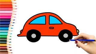 Kaip nupiešti AUTOMOBILĮ How to draw a car [upl. by Akoyn566]