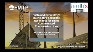 Sustained Overvoltage due to Zero Sequence Resonance for Shunt Compensated Transmission Lines [upl. by Namhcan]