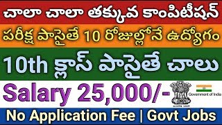 10th Pass Government Jobs  Very Low Competition  APTS Apply For Tardesman Jobs  Job search [upl. by Kleinstein]