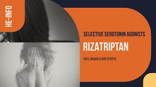 Rizatriptan  Uses Dosage Side Effects amp Mechanism  Maxalt [upl. by Diella256]