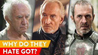 The Real Reasons Why These Celebs Cant Stand Game of Thrones ⭐ OSSA Reactions [upl. by Ledba834]