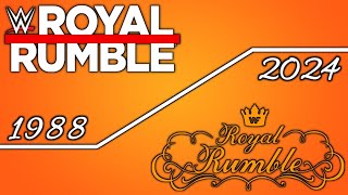 Every WWE Royal Rumble PPV Opening Match Card Compilation 1988  2024 [upl. by Erbua]