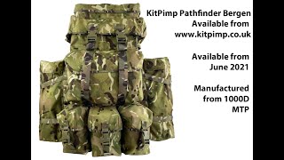 KitPimp Pathfinder MTP Bergen  Tailored British Army Rucksack Multicam Compliant IRR [upl. by Arraeit89]