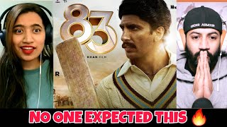 83  Official Trailer  Hindi  Ranveer Singh  Kabir Khan Reaction  The Tenth Staar [upl. by Neleb]