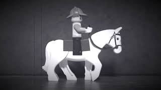 LEGO Horse Walking In Stop Motion Muybridge Style [upl. by Zakaria]