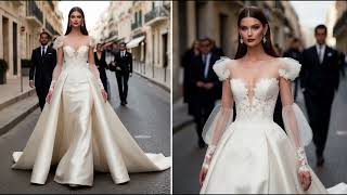 wedding dress trend 2025 fashion weddingdress bride [upl. by Goldy775]