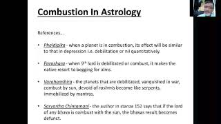 Combust Planets In Astrology [upl. by Eirahs]