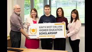 Bradley Creevy Awarded £10150  SWC Higher Education Community Scholarship Winner 20242025 [upl. by Landes]