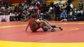 2014 Guelph Open FW 48kg Augusta Eve NCWC vs Johannie Audet CLIC [upl. by Gerard]