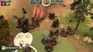 Protectorate of Menoth vs Trollbloods Warmachine Battle Report  Beat The Cooler Ep 92 [upl. by Lenny]