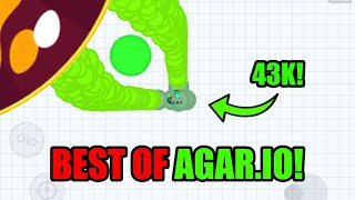 BEST OF AGARIO MOBILE BEST LVL1 TROLLING  MACRO DESTRUCTION  FUNNY MOMENTS VIDEO SKIN  Agario [upl. by Atlanta841]