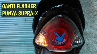 Flasher Supra Pasang Di Satria Fu 150Bagaimana Hasilnya [upl. by Asirak]