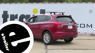 etrailer  Curt Trailer Hitch Installation  2017 Buick Envision [upl. by Ellenij]