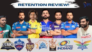 IPL Retention Review  IPL Auction 2025  IPL Auction Strategy  Mega Auction ipl iplauction msd [upl. by Htrag]