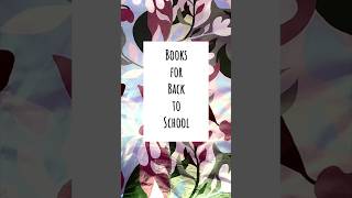 Books for Back to School booktok booktube fyp foryou trending viralshorts explore fypシ゚viral [upl. by Zap]