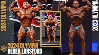 Has Derek Lunsford IMPROVED Since Last Years Olympia [upl. by Eseerehs]