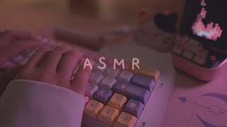 Cozy ASMR ☁ typing on 9 different Keyboards no midroll ads [upl. by Aihtyc]