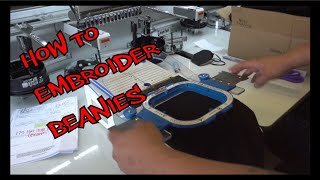 How To EMBROIDER Your Beanie DIY Embroidery Tutorial [upl. by Enomas]