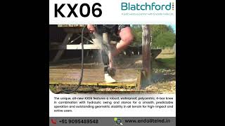 allnew KX06 features a robust waterproof polycentric 4bar knee [upl. by Greg]