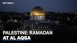 Muslims at Al Aqsa celebrate the last days of Ramadan [upl. by Tupler]