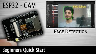 ESP32 CAM Getting Started  Face Detection [upl. by Gnouc]