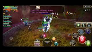 Arcus online global g2 corridor guild fight night no pri party [upl. by Anauqat]