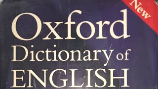 Oxford Dictionary of English  Book Review  Learn English [upl. by Yrocal]