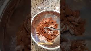 4 Ingredient Candied Almonds recipe cinnamon easy healthy no sugar candy roasted Christmas [upl. by Nicole]