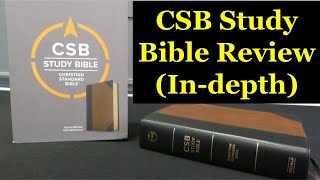 CSB Study Bible Overview and Review [upl. by Sackman990]