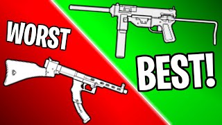 RANKING EVERY SMG IN BF5 FROM WORST TO BEST  Battlefield 5 [upl. by Cheng]