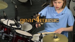 Junior 5 Piece Drum Kit by Gear4music [upl. by Trainer]