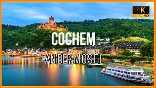 Cochem  GERMANY  Traumhafte Burg und Stadt 4K HDR 60fps [upl. by Gleda602]