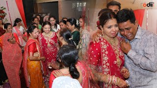 Viday  Beautiful wedding  Maher Wedding  Kadchha Family  Deep Weds Tejal  Porbandar 2023 [upl. by Gnas]