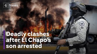 29 killed in clashes after son of ‘El Chapo’ arrested [upl. by Eromle]