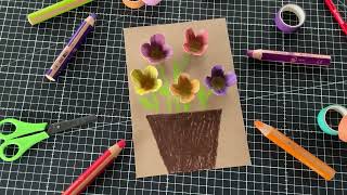 Flower DIY for kids with the STABILO woody 3 in 1🌸 [upl. by Viviane]