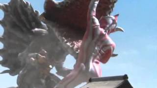 Ultraman Mebius vs Mutated Lesser Bogal 2 [upl. by Burris]