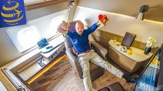 HUGE Singapore Airlines First Class Suites A380 SINHKG  Luxury Aviator [upl. by Silvio]