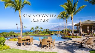 The Keala O Wailea 7 104 Cinema  Maui Real Estate [upl. by Kotto388]