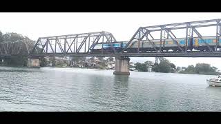 Xpt Over Urunga river train [upl. by Llenyar]