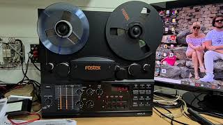 Fostex Model 20 ReeltoReel Audio Test [upl. by Eus]