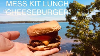 Mess Kit Cooking  Cheeseburger in Paradise [upl. by Quent299]