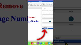 How to Remove Footer Page Number in Word shorts [upl. by Jacie21]