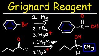 Grignard Reagent Reaction Mechanism [upl. by Sorkin]