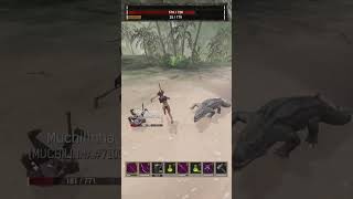 Conan Exiles  Katanas Skills shorts pvp conanexiles [upl. by Kean]